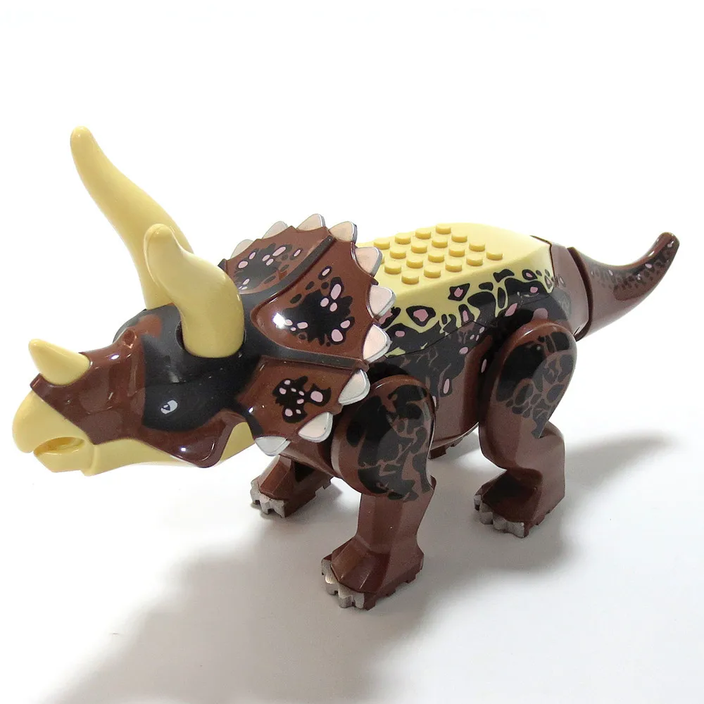 Мир Парк Юрского периода 2019 Раптор динозавр Tanystropheus Triceratops фигурки строительные