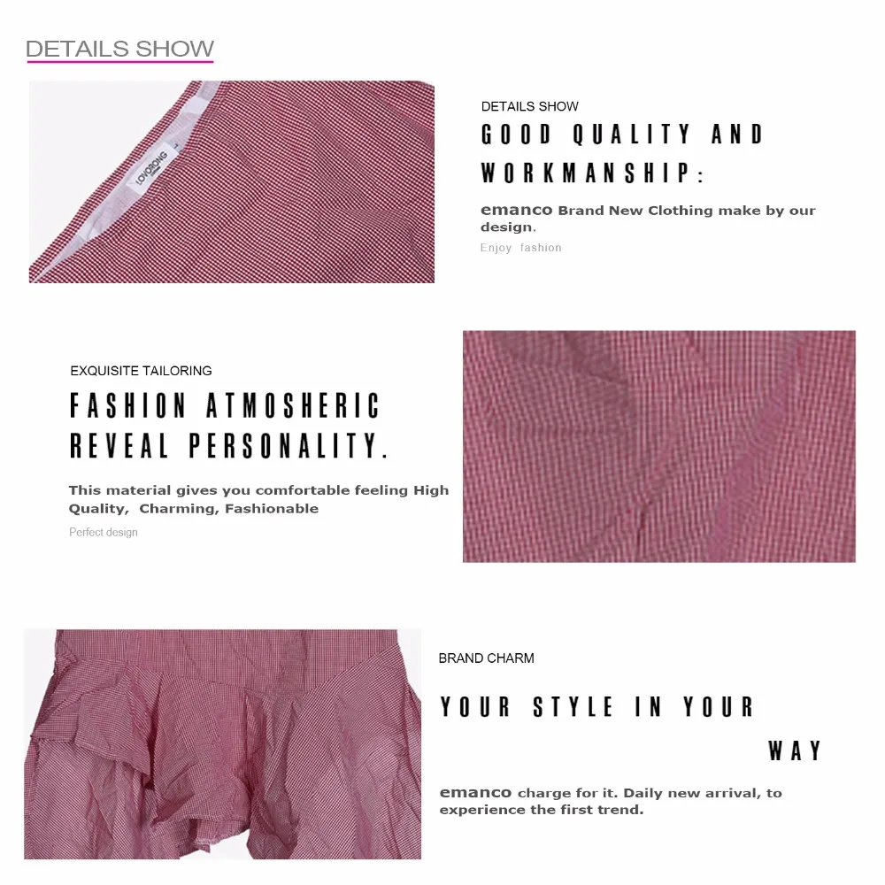 LOVORONG Women New Summer Irregular Fold Loose Casual Skirts | Женская одежда
