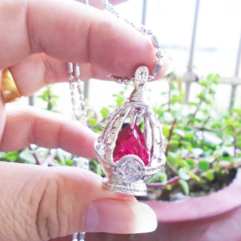 Косплей ювелирные изделия душа драгоценный камень ожерелье кольцо Puella Magi Madoka Magica