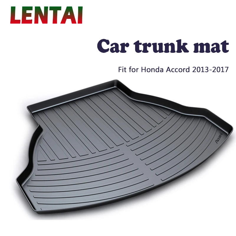 EALEN 1PC rear trunk Cargo mat For Honda Accord 2013 2014 2015 2016 2017 Waterproof Boot Liner Tray Anti-slip mat Accessories