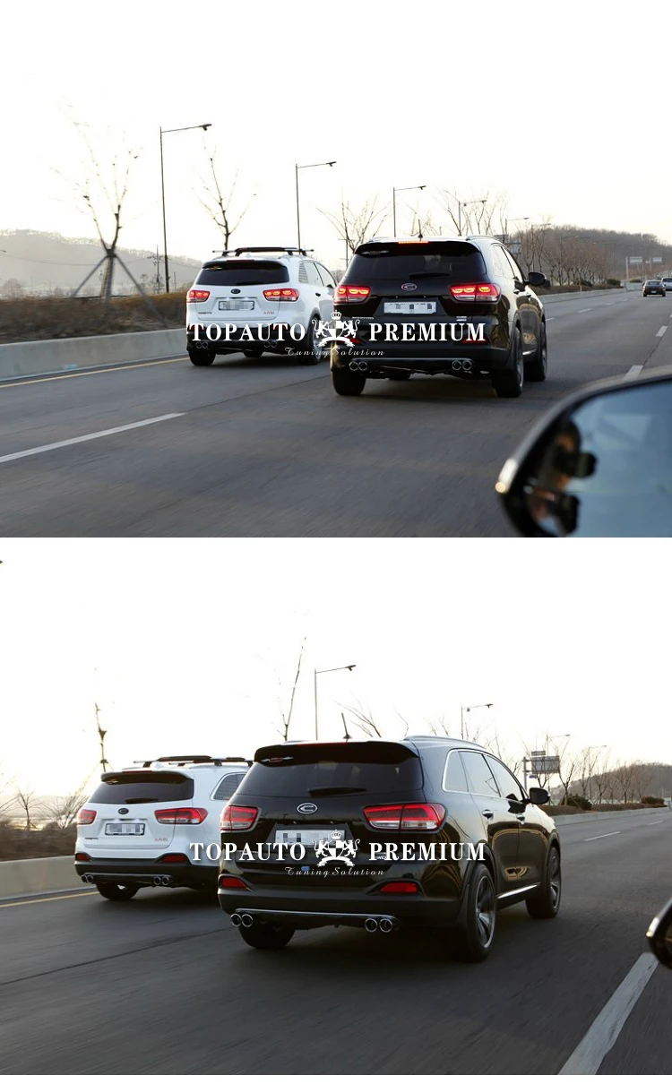 Автомобильный стильный задний светильник для KIA Sorento задний светильник s светодиодный задний фонарь задний багажник крышка лампы drl+ сигнал+ тормоз+ задний фонарь