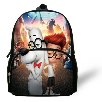 Шоколад 12-дюймовый Mochilas Школа Дети Гадкий я Миньоны сумка мультфильм Обувь для мальчиков Сумки Детская школьная Рюкзаки Миньоны Печать - Цвет: Шоколад