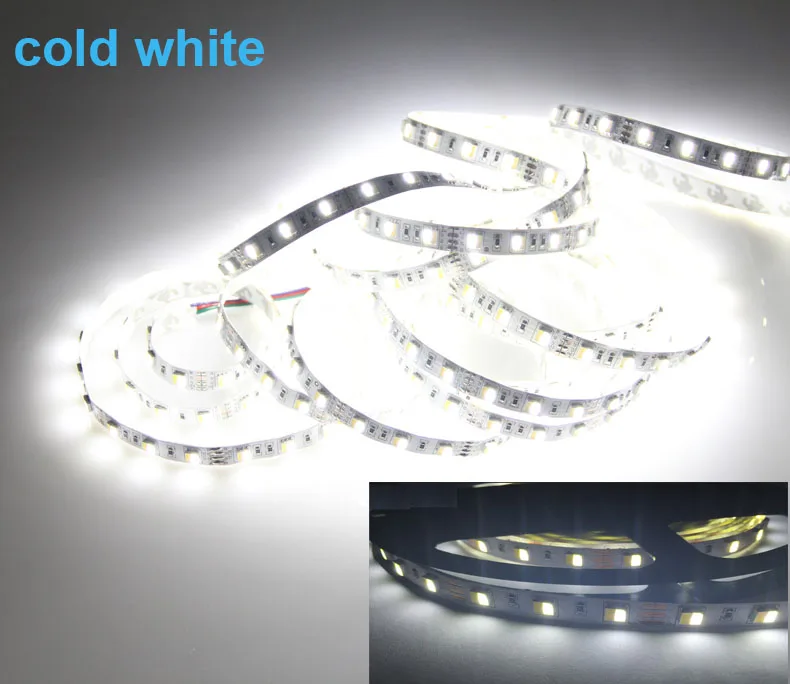 Светодиодная лента SMD5050 с двухцветным чипом Регулируемая Цветовая температура