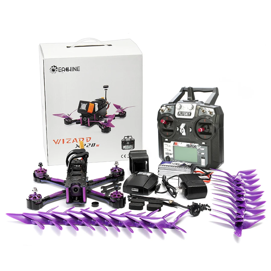 Горячая Eachine мастер X220S FPV Racer RC Дрон F4 5,8G 72CH 30A Dshot600 800TVL Flysky FS-i6X Trnsmitter RTF Гоночные Игрушки