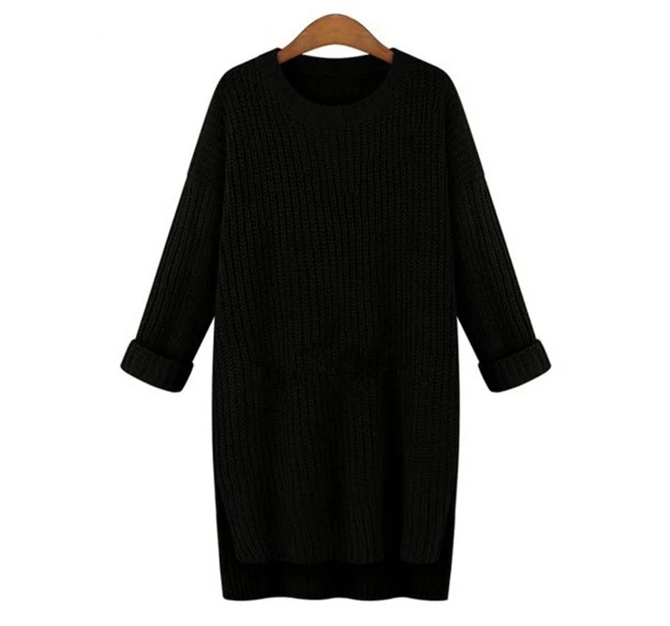 OMCHION O Neck Loose Women Sweaters And Pullovers 2018 Autumn Winter Korean Long Sweater Casual Oversized Jumper Female LMM96 | Женская