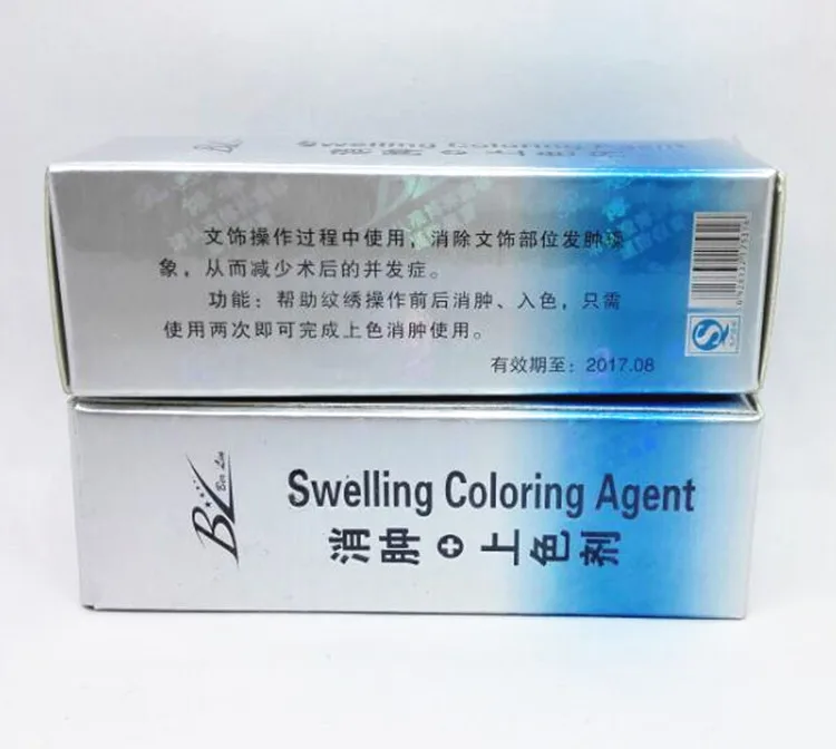 2 шт./лот Перманентный макияж средство для окрашивания бровей цветные тату