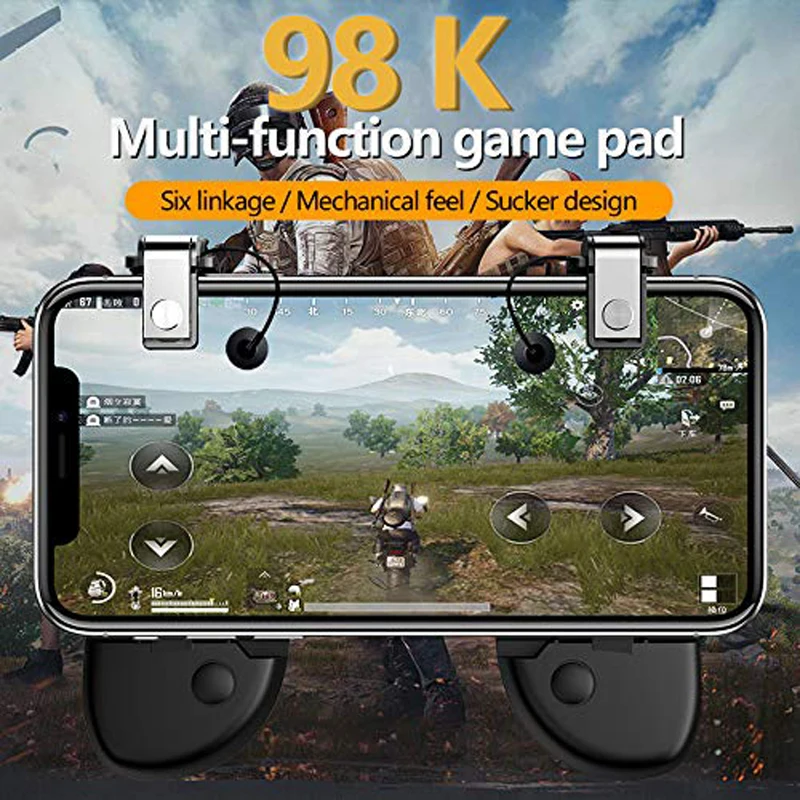 JKING PUBG мобильный игровой контроллер геймпад триггер Кнопка прицеливания L1R1 шутер