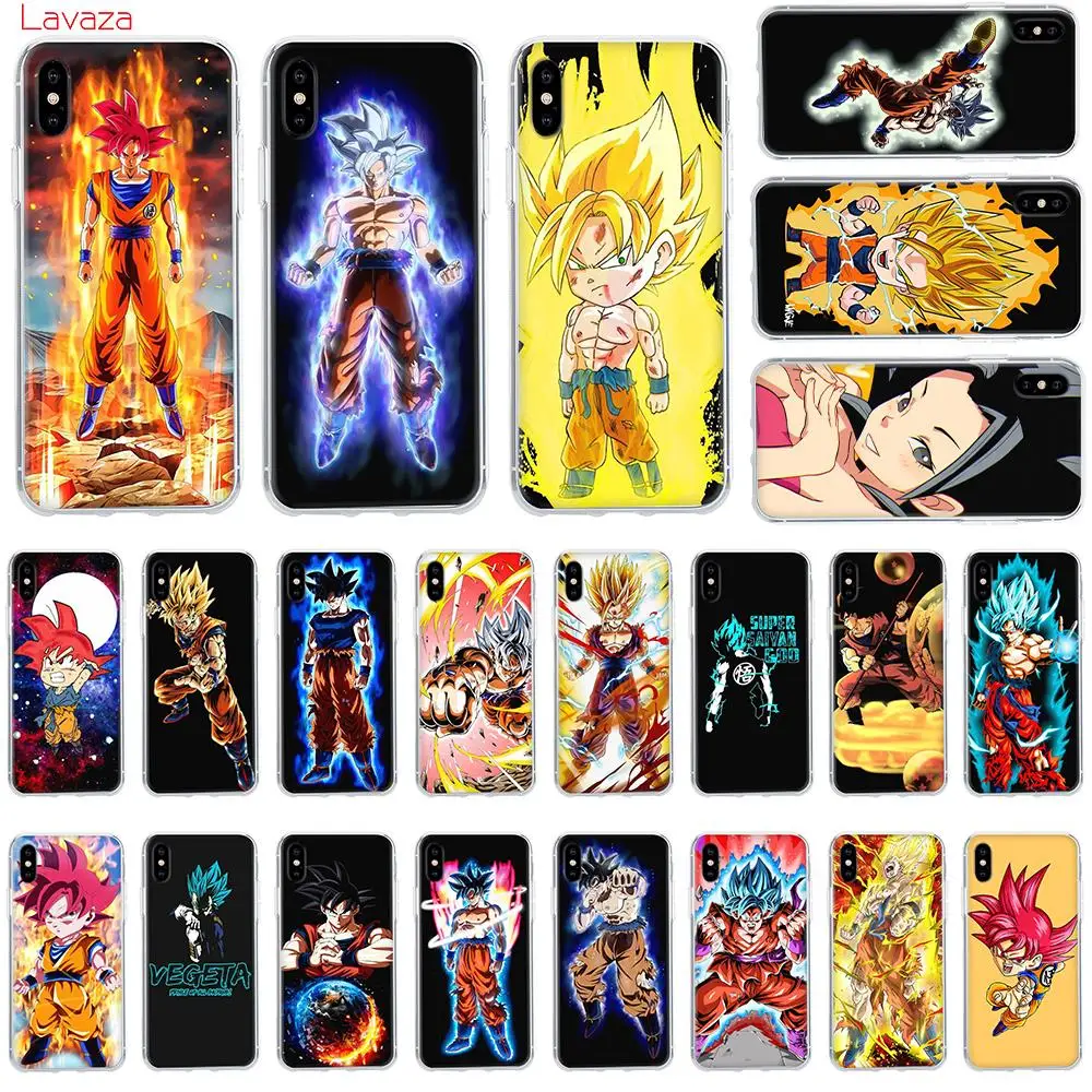 Твердый чехол для телефона Lavaza DB Goku DragoN BaLL Apple iPhone 6 6s 7 8 Plus X 5 5S SE XS MAX