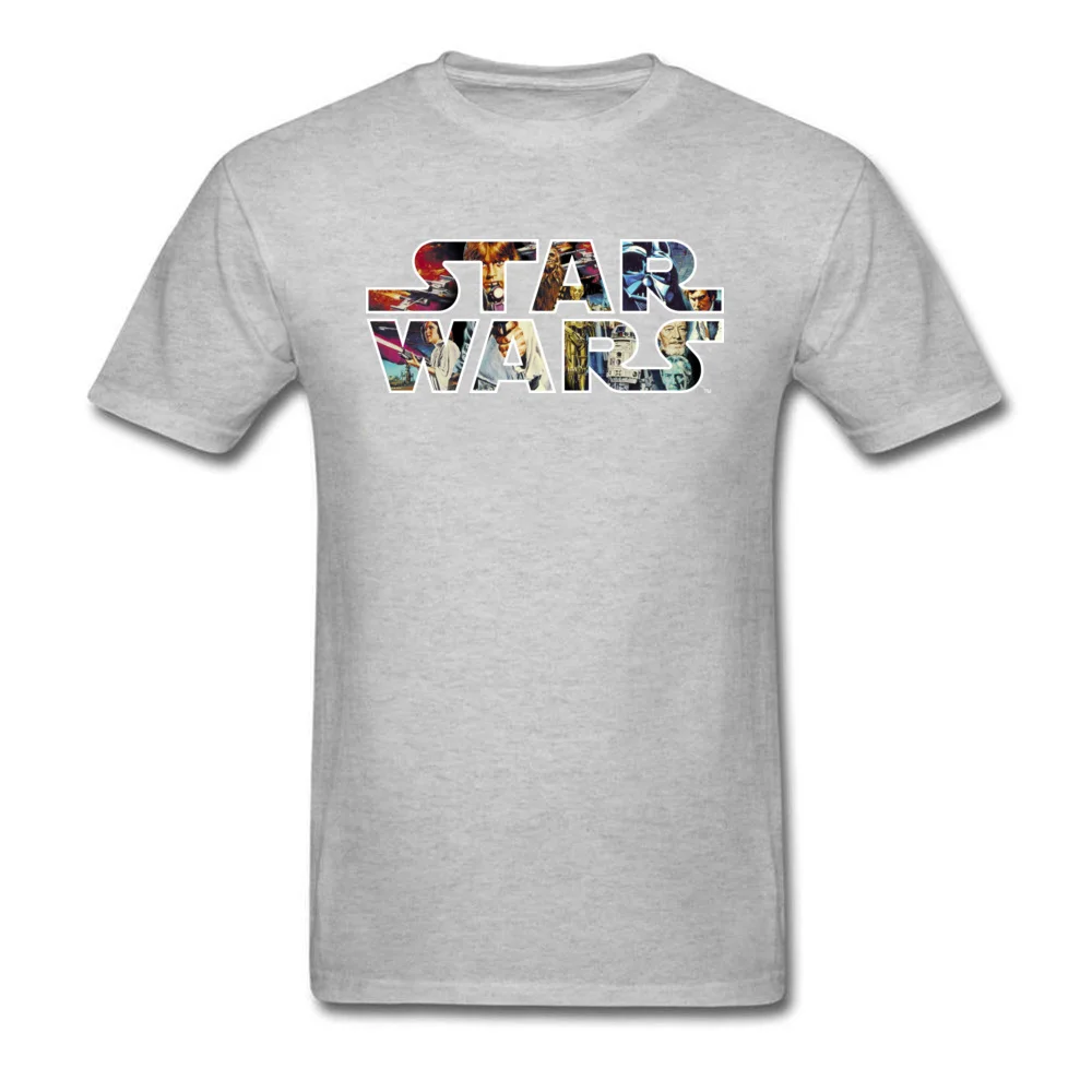 Star Wars Tshirt Character Logo T-shirt Men Letter Tops Funky Black T Shirts Short Sleeve Cotton Clothing Darth Vader Tees |