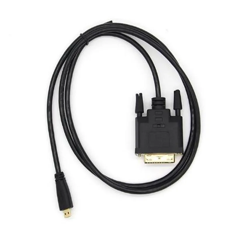 Кабель адаптер Micro HDMI DVI HD для ТВ монитора ЖК экрана. Микро интерфейс цифровой