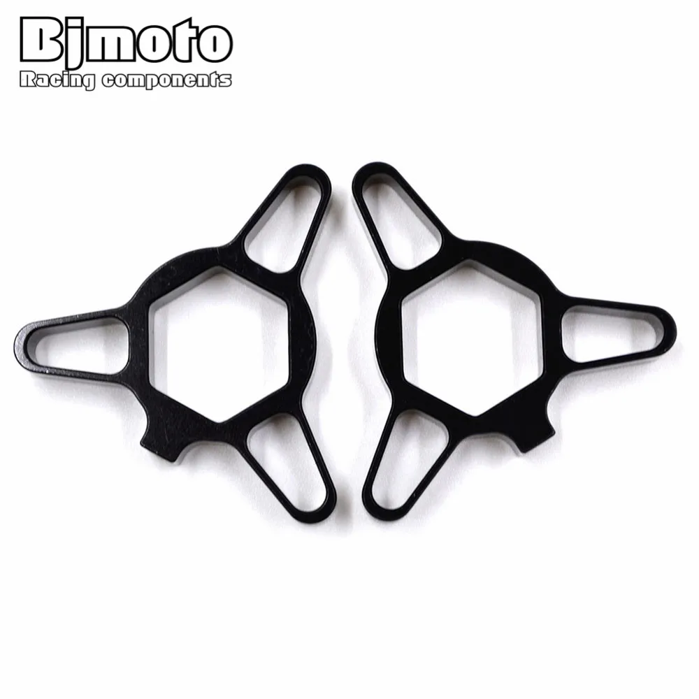 Пара мотоциклов 17 мм с ЧПУ сплав передняя вилка регуляторы предварительной