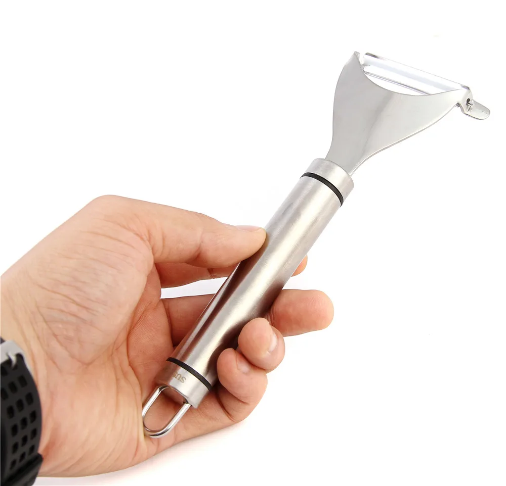 Hot Sell Y shaped Peeler Durable Grater Peeling Shaver Home Use Portable Stainless Steel Fruit Vegetable Potato Cooking | Дом и сад