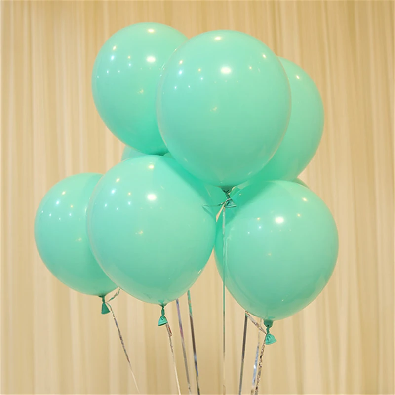 50 шт. декоративные латексные шары Тиффани 10 дюймов 2 г|ball ball|balls airball inflatable |