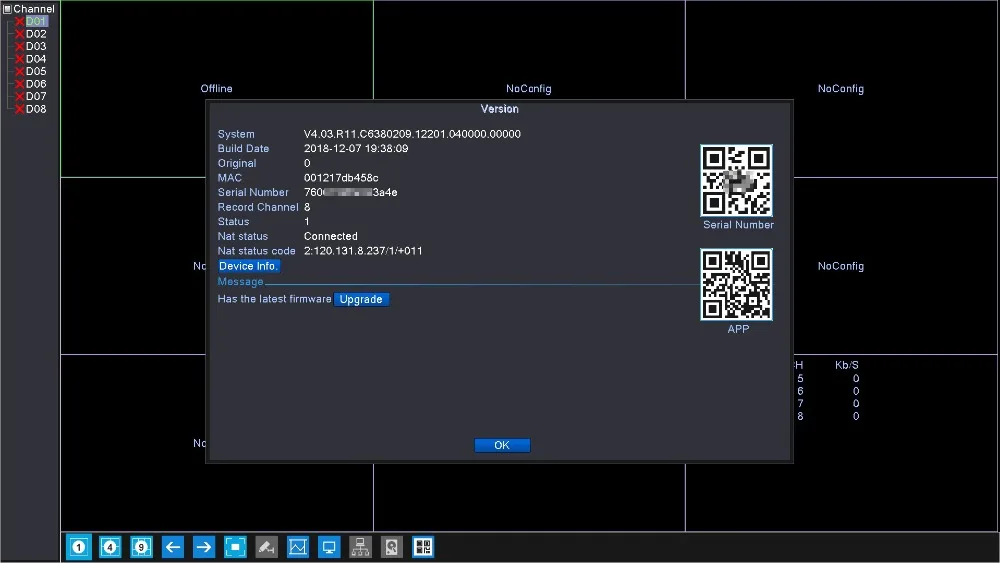 AZISHN H.265 8CH 4MP POE NVR комплект аудио звук система видеонаблюдения 4.0MP купольная ip-камера безопасности P2P Крытый Открытый комплект видеонаблюдения