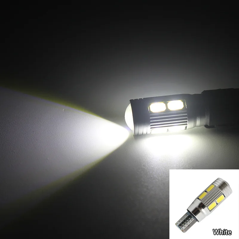 Белый Meetrock 1 шт. стайлинга автомобилей авто светодиодный T10 194 W5W 10 smd 5730 светодиодный светильник лампы светодиодный светильник парковки T10 светодиодный автомобильный боковой светильник - Испускаемый цвет: Белый