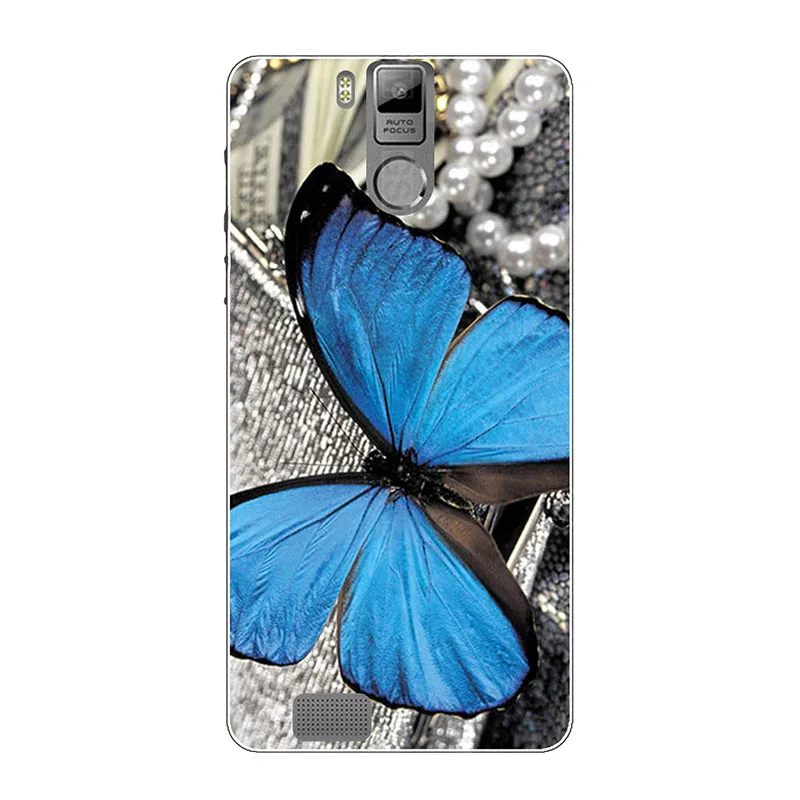 Милый модный чехол с цветами для Oukitel K6000 Pro K6000Pro чехлы рисунком мягкий