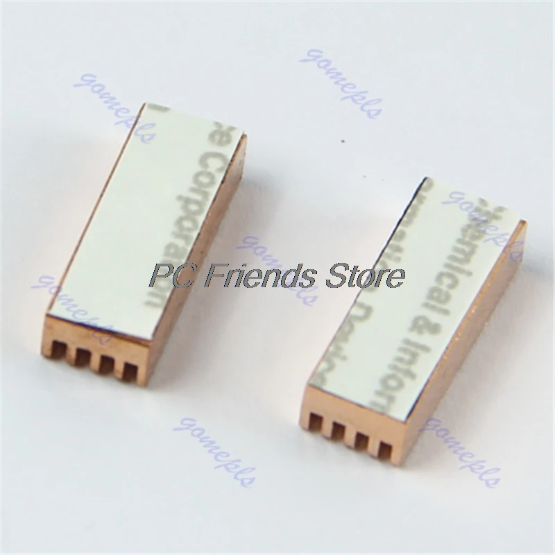 8 шт. медный радиатор кулер для ПК компьютера DDR DDR2 память ОЗУ друзей|Кулеры и