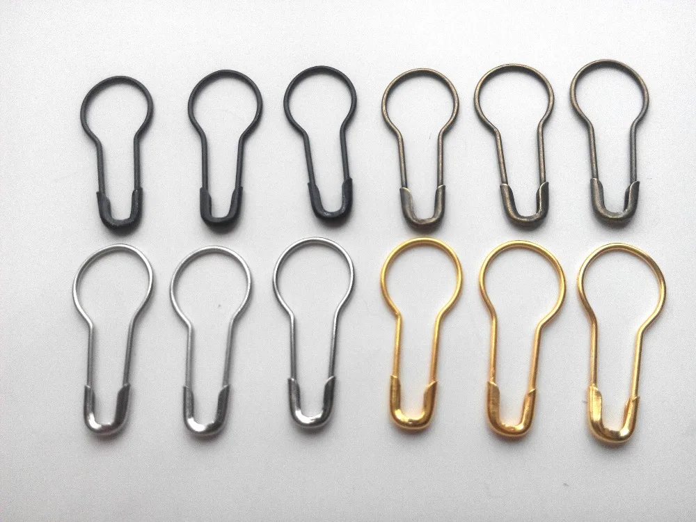 Ходовой товар 50 шт. металлические булавки в форме тыквы грушевидной формы