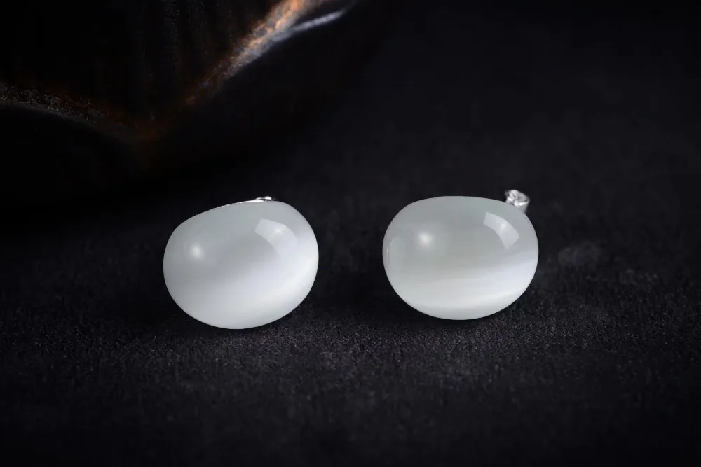 Mujer moda pendientes oorbellen Серьги необычные женские зеленые драгоценные камни