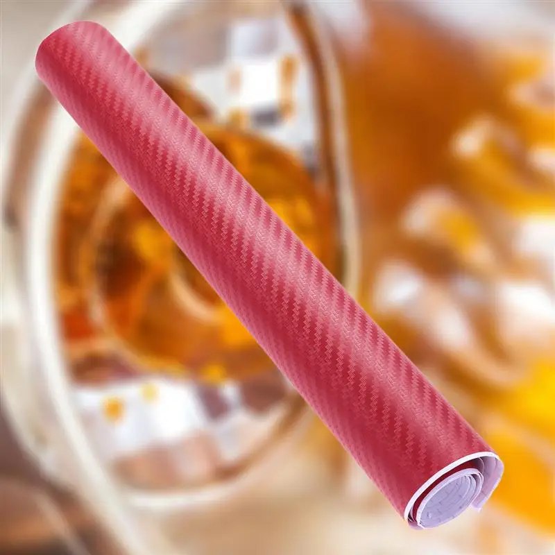3D Carbon Fiber Wrap Roll DIY Sticker for Car Auto Vehicle Decor 200 x 50CM (Red) | Автомобили и мотоциклы