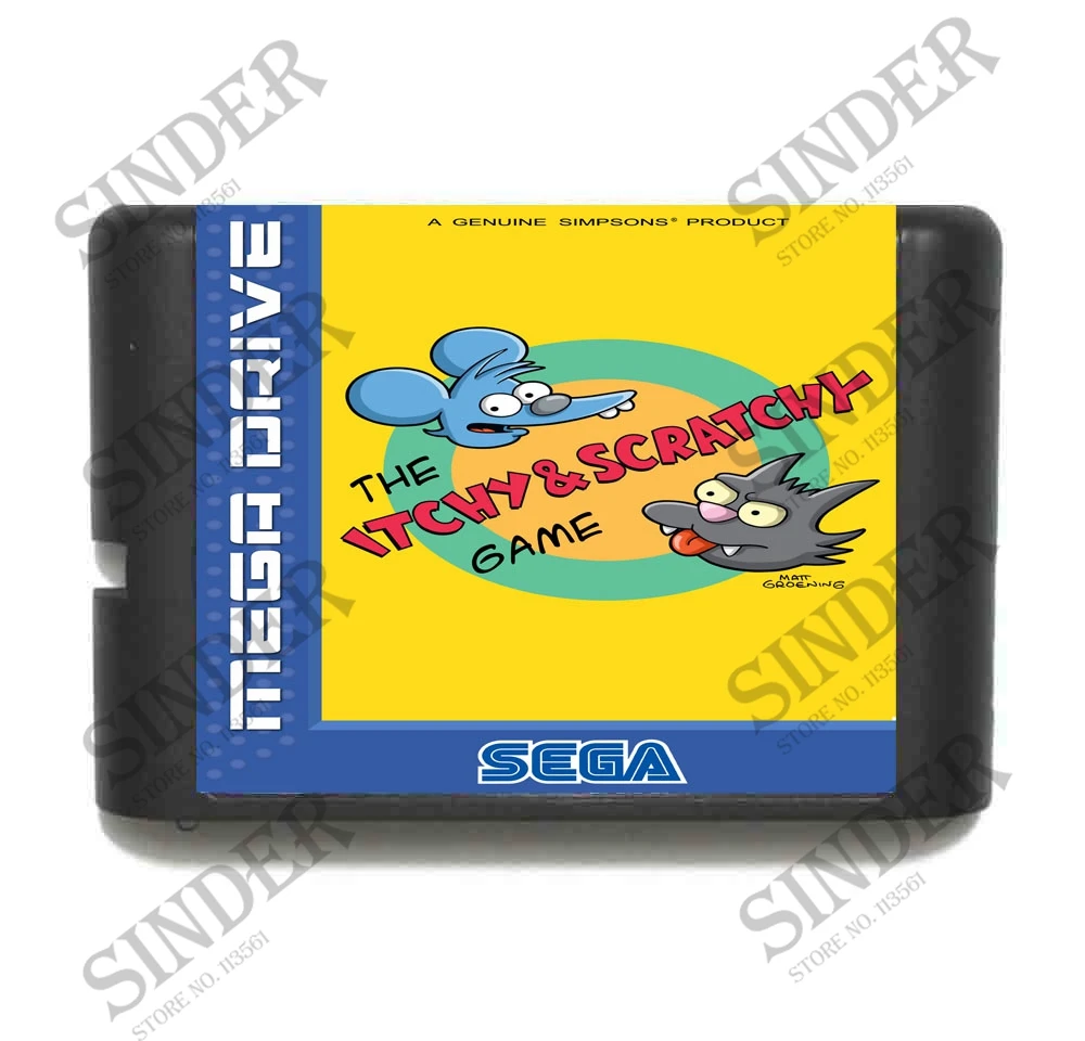 Игра с зудом и царапинами 16 бит MD для Sega Mega Drive Genesis | Электроника