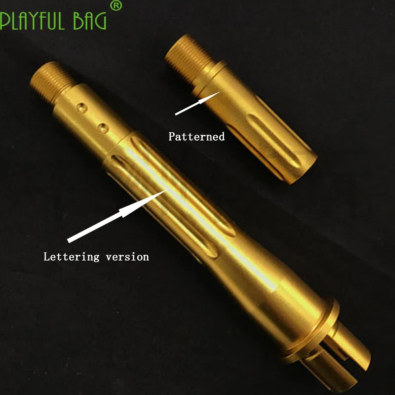 7.5inch Открытый CS Золотой корпус BD556 нейлоновый корпус общего назначения вода пулевой пистолет установка обновление материалов внешний корпус PI35 - Цвет: 7.5inch