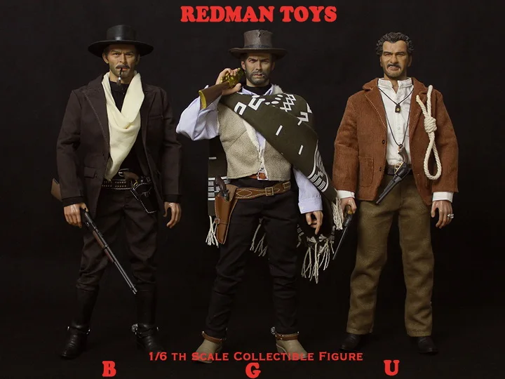 1/6 весы Рисунок кукла в стиле американских ковбоев The Good man и Bad Гадкий 12 &quotэкшен