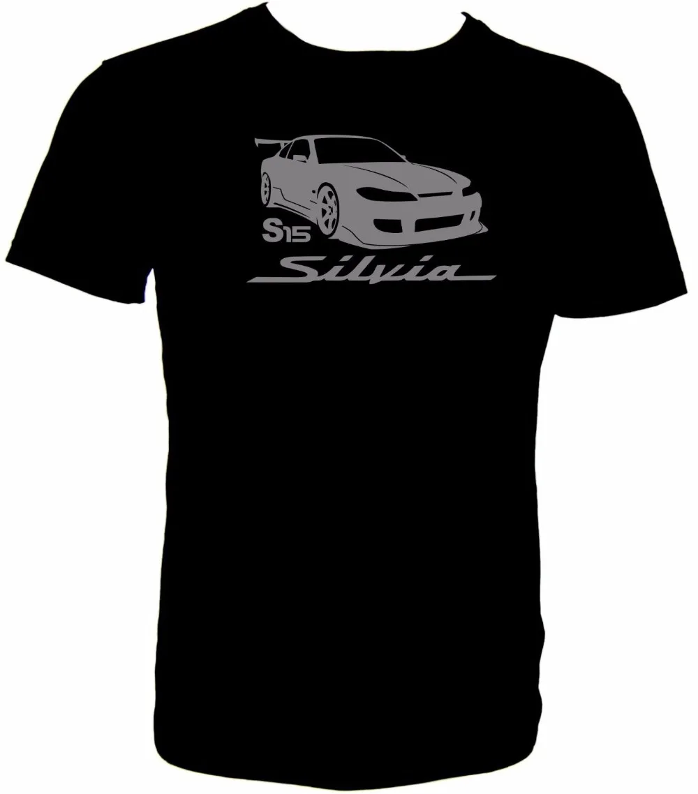 2019 натуральный хлопок Печатные Панк топы футболки S15 японский Дрифт 180Sx 200Sx 240Sx