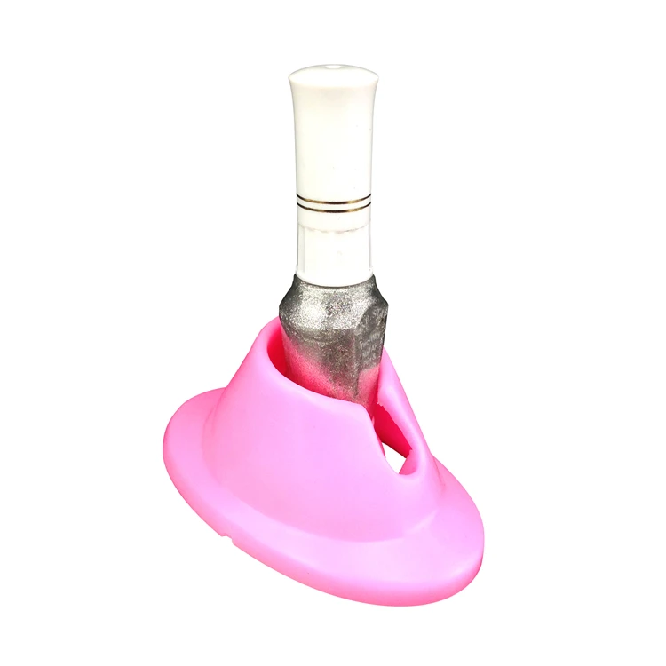 

ZKO 1 Pc DIY Salon Rubber Nail Art Tips Polish Varnish Bottle Display Stand Holder Tool For Nails Polish