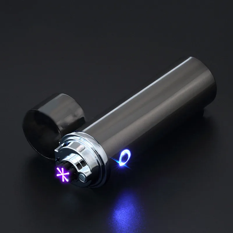 7 Дизайн 6 дуговая Зажигалка более мощная USB перезаряжаемая электрическая плазменная импульсная Зажигалка для дыма сигарет табачная трубка - Цвет: 7