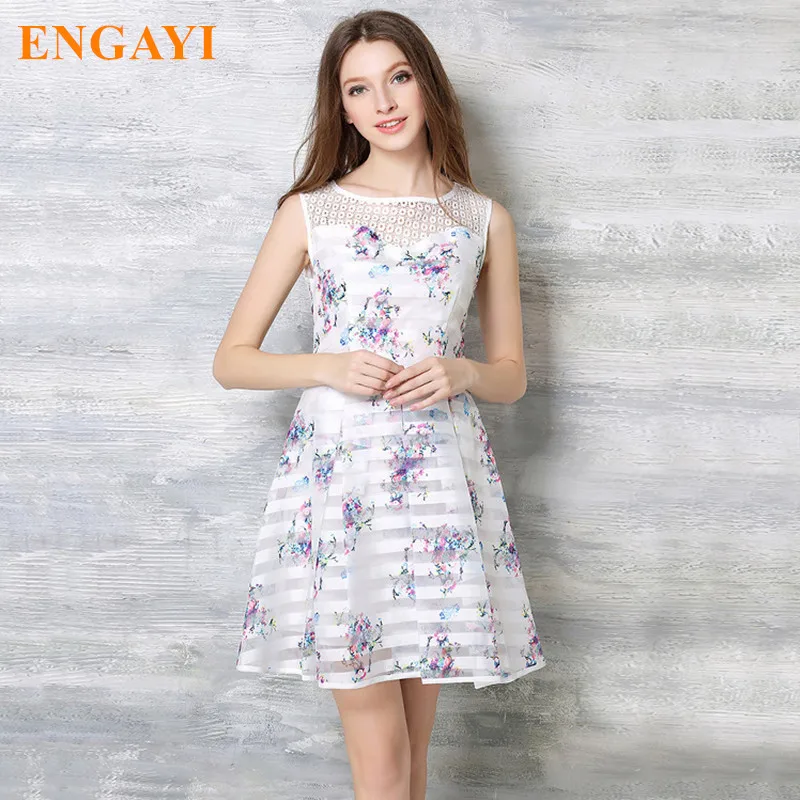 ENGAYI Женщины Новый Бренд Моды Онлайн Весна Отпечатано Симпатичные Выдалбливают