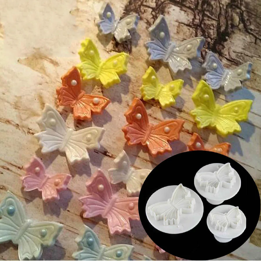 1 комплект пластиковые формы для выпечки в форме бабочки|Формы тортов| |