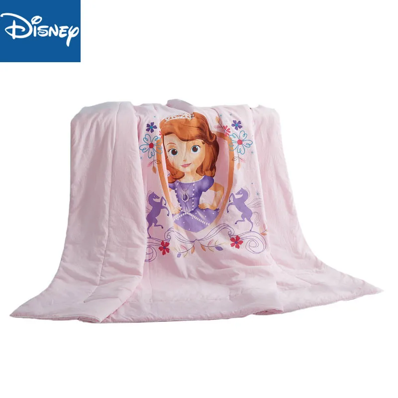 

Летнее одеяло Disney sophia для украшения детской спальни, 100% полиэстер, 200x230 см, детский домашний текстиль, дешевое постельное белье, акция