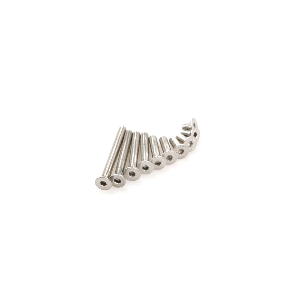 Высокое качество 1 шт. A2/70 винты из нержавеющей стали DIN 7991 M4 с плоской