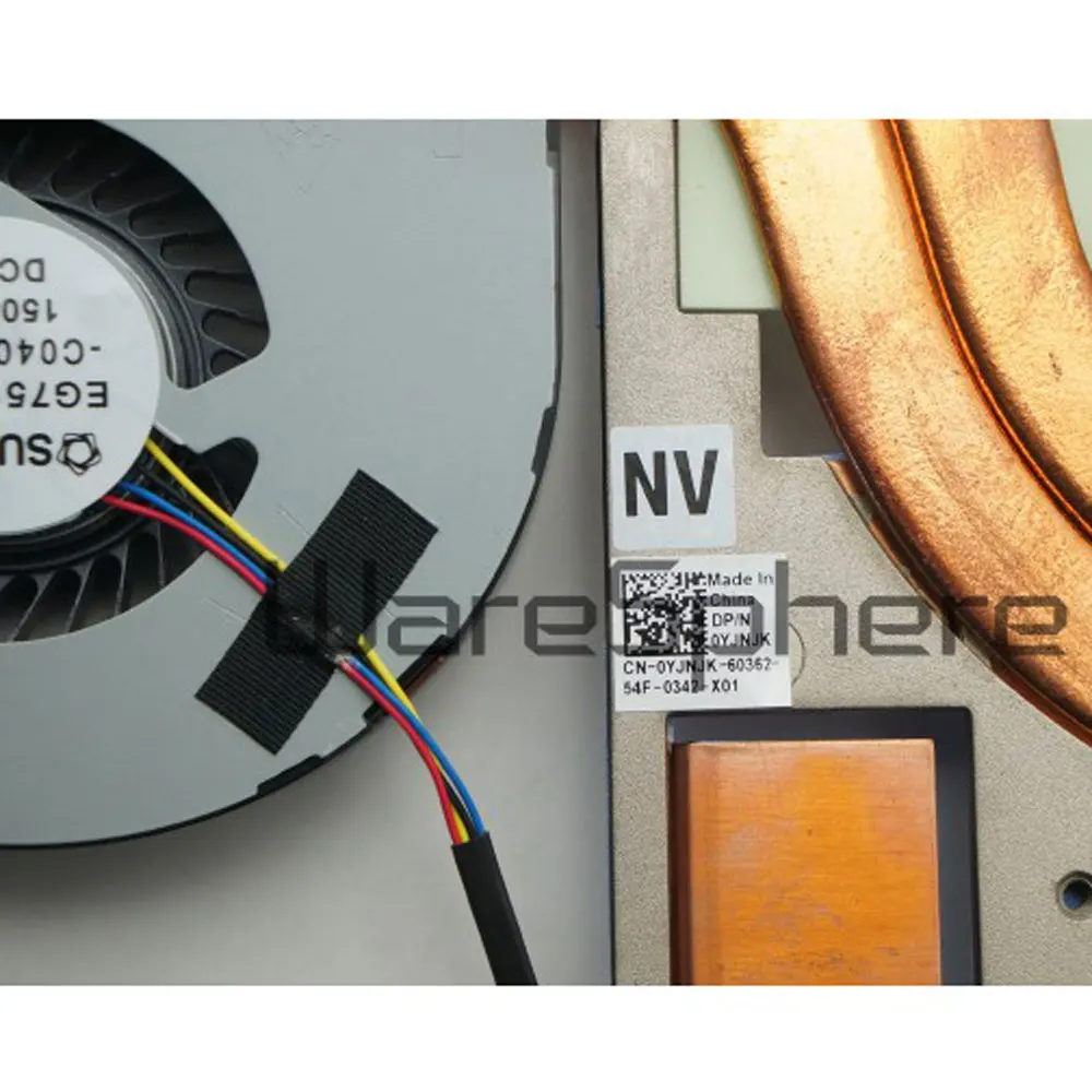 

CPU Heatsink and Fan for DELL Precision 7710 YJNJK 0YJNJK AT1DJ003ZSL