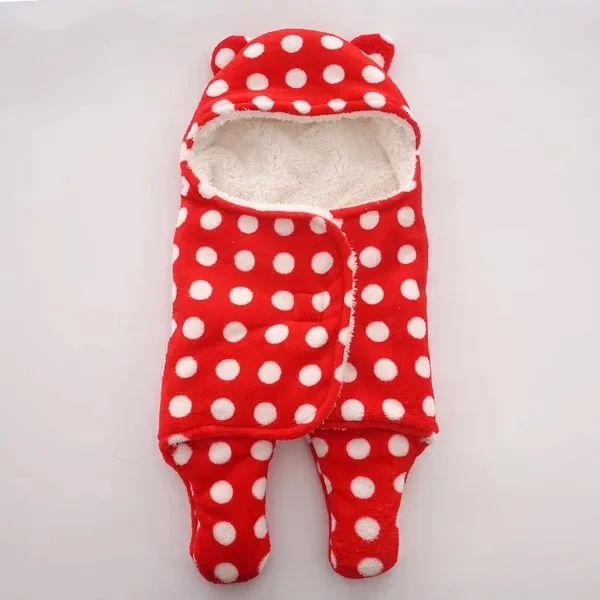 Новый спальный мешок для младенцев Осень-Зима s как конверт новорожденных кокон