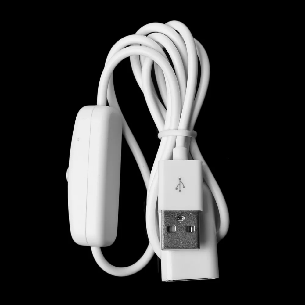 Удлинительный Кабель USB 2 0 для мужчин и женщин с переключателем ВКЛ/ВЫКЛ ПК