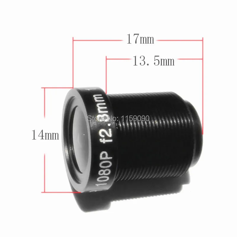 2.8mm 115 Degrees HD 1080P wide angle CCTV IR Board IP 1.0MP Lens M12 for camera | Безопасность и защита