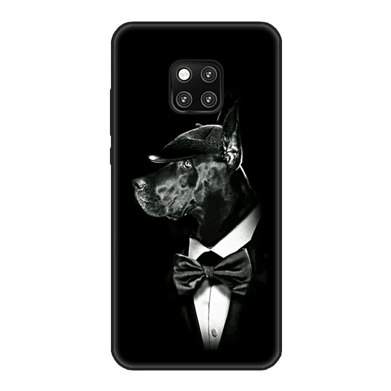 Чехол для Huawei Mate 20 20Pro Lite черный чехол из ТПУ с рисунком силиконовые чехлы