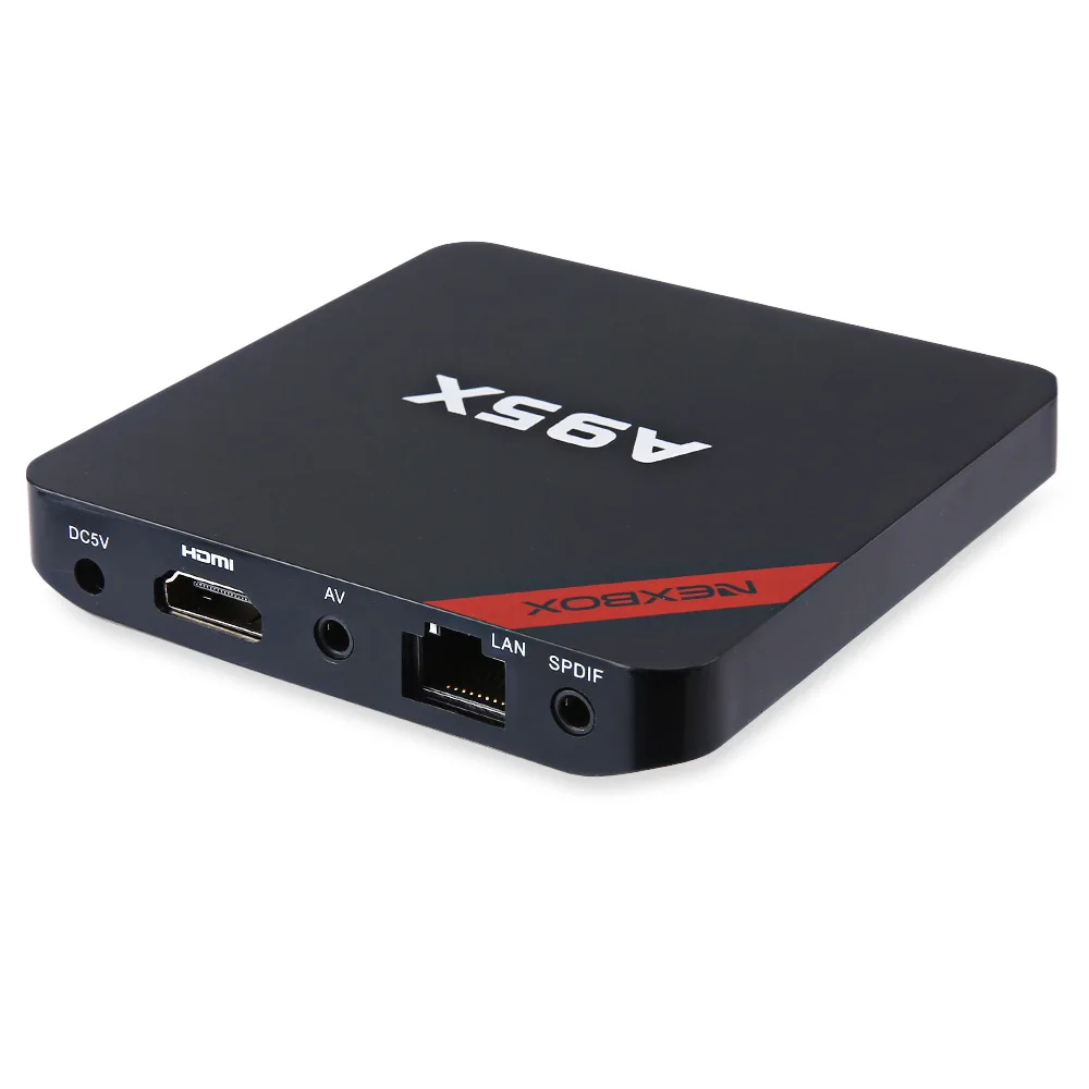 CLEARNESS Nexbox A95X B7N Smart TV Box Bluetooth 4.0 Amlogic S905X Quad Core 64 Bit Cortex A53 4K X 2K H.265 2.4GHz WiFi | Электроника