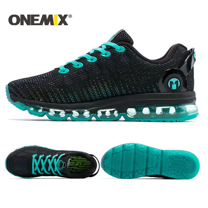 Мужские кроссовки для бега Onemix брендовые легкие яркие дышащие из сетчатого