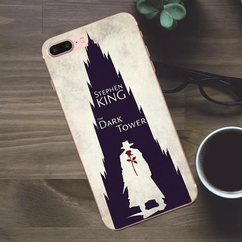 Мягкий дизайн Bixedx The Stephen King Dark Tower для Huawei G8 Honor 5C 5X 6 6X 7 8 9 Y5II Mate P7 P8 P9 P10 P20 Lite Plus 2017 |