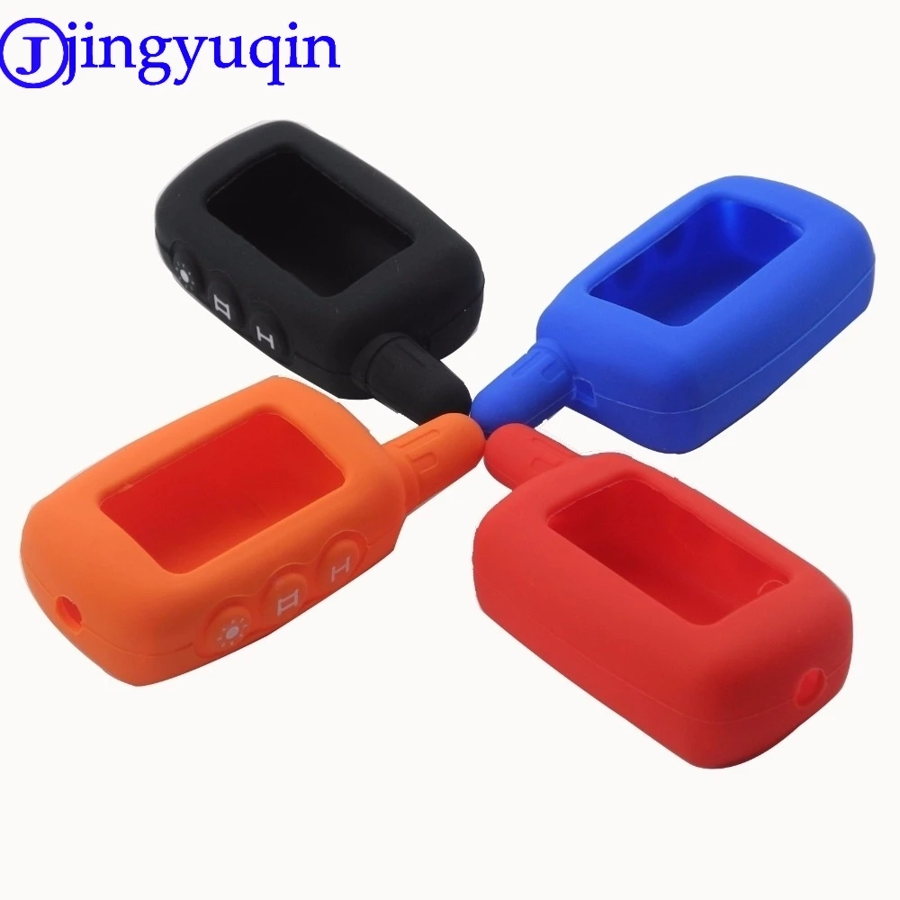 Jingyuqin 20p 3 кнопки Автомобильный держатель для ключей чехол Брелок Starline A9 A8 A6 ЖК