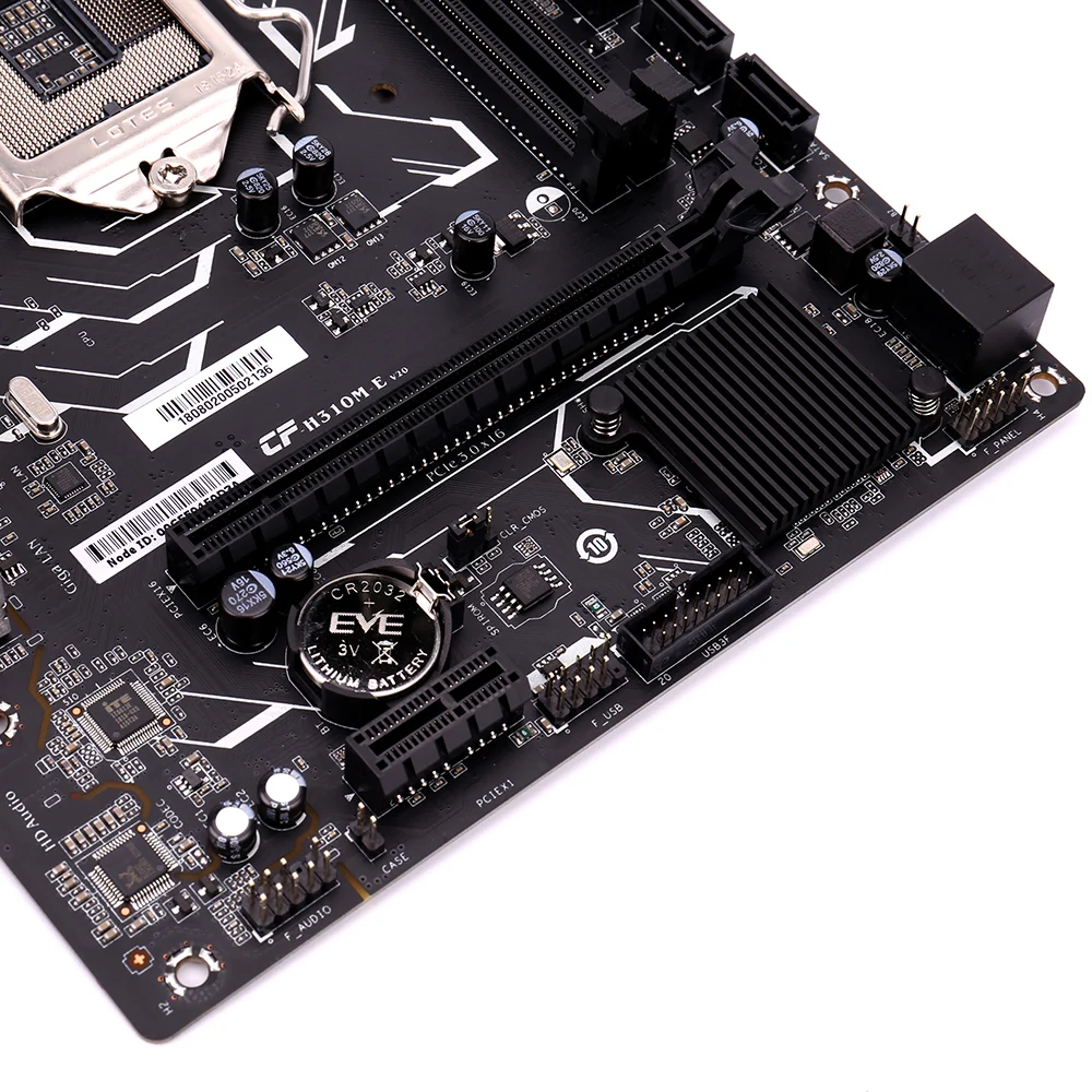 Красочные H310M-E V20 материнская плата SATA3.0 игровой материнская плата Intel LGA 1151 H310 DDR4 2133/2400/2666 МГц VGA HDMI PCI Express3.0X16
