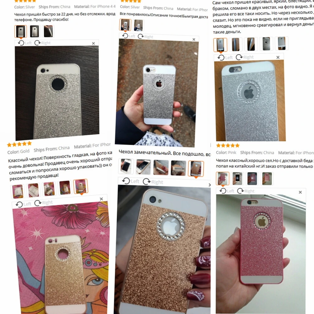 Чехол KISS для телефона чехол iPhone 5 5S se 4S 6 S 7 Plus милый блестящий стразы жесткий из