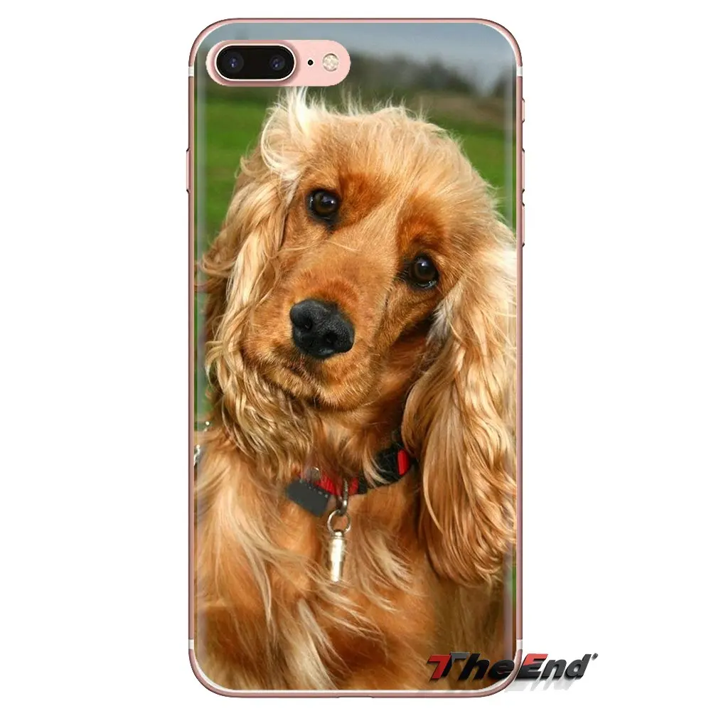 Силиконовый чехол для Xiaomi Mi3 Samsung A10 A30 A40 A50 A60 A70 Galaxy S2 Note 2 Grand Core Prime Cocker Spaniels dog puppies |