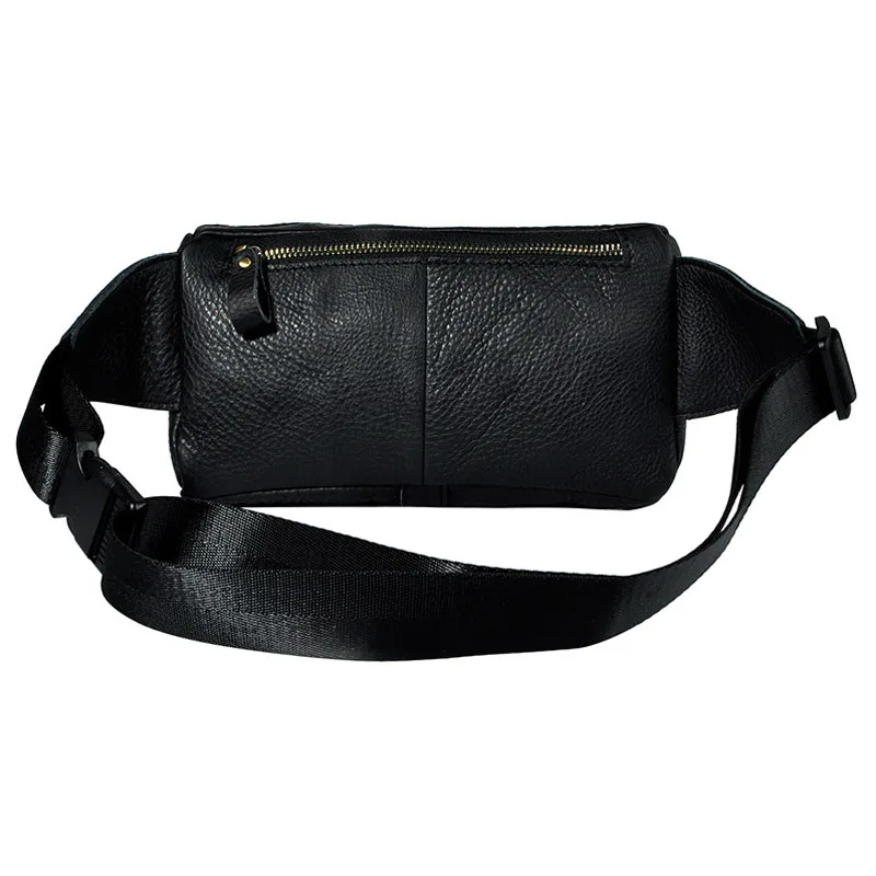 Поясная сумка для мужчин из натуральной кожи высокого качества|hip belt bag|fanny waist