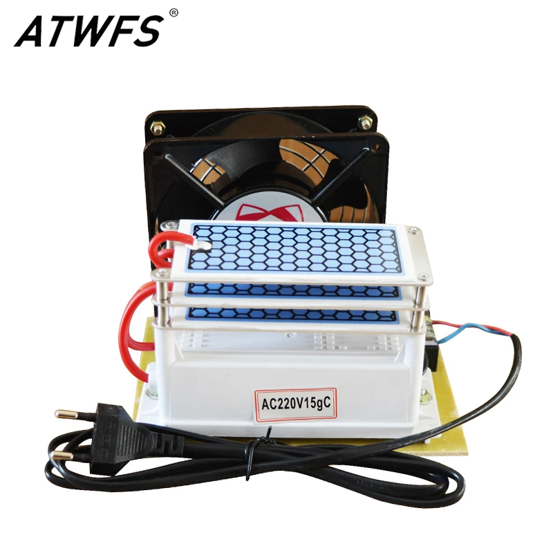 ATWFS 220V 15g генератор озона домашний озонатор воздуха машина дезодорирующий