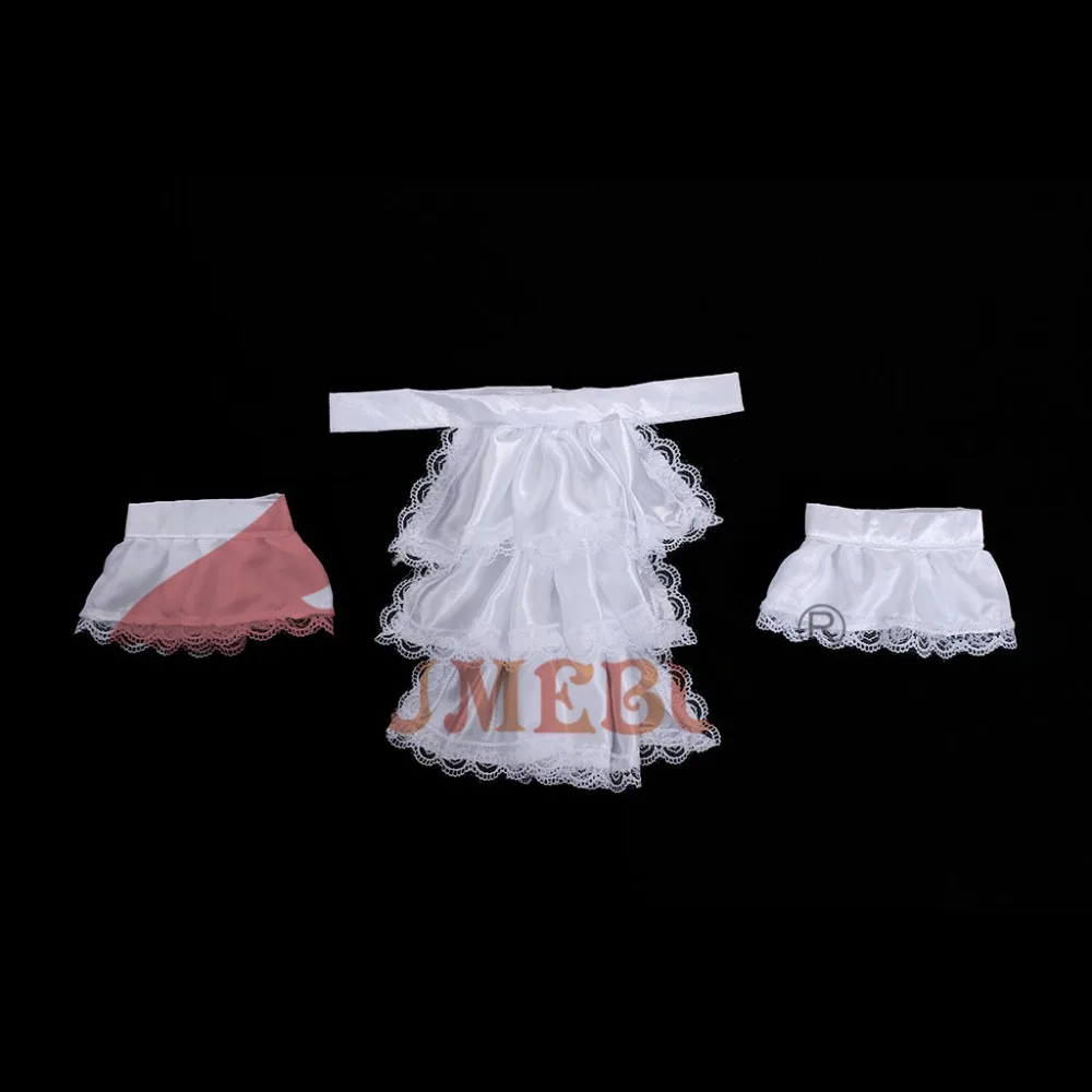 Costumebuy съемный воротник Викторианский кружевной воротник с рюшами жабо для мужчин стимпанк воротник наручные манжеты пиратский аксессуар белый