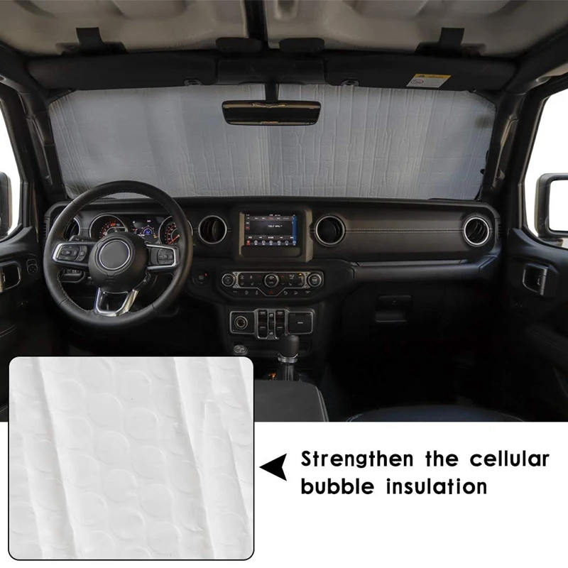 Солнцезащитный козырек от солнца солнцезащитный для Jeep Wrangler Rubicon Sahara Jl 2 двери и 4